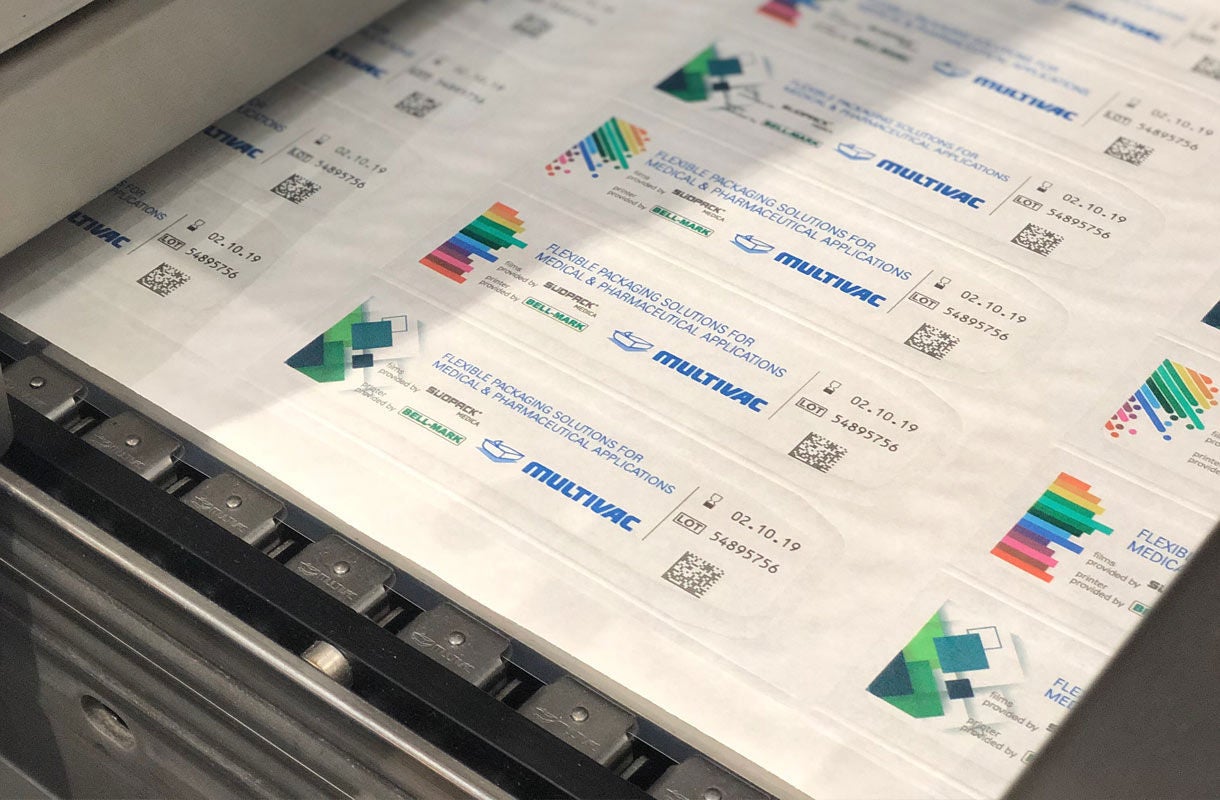 MULTIVAC Packaging Machine with Printed Labels