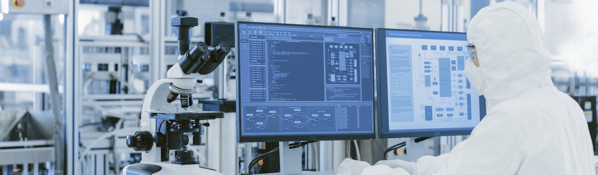 MULTIVAC Industrial Machine with Operator in Lab