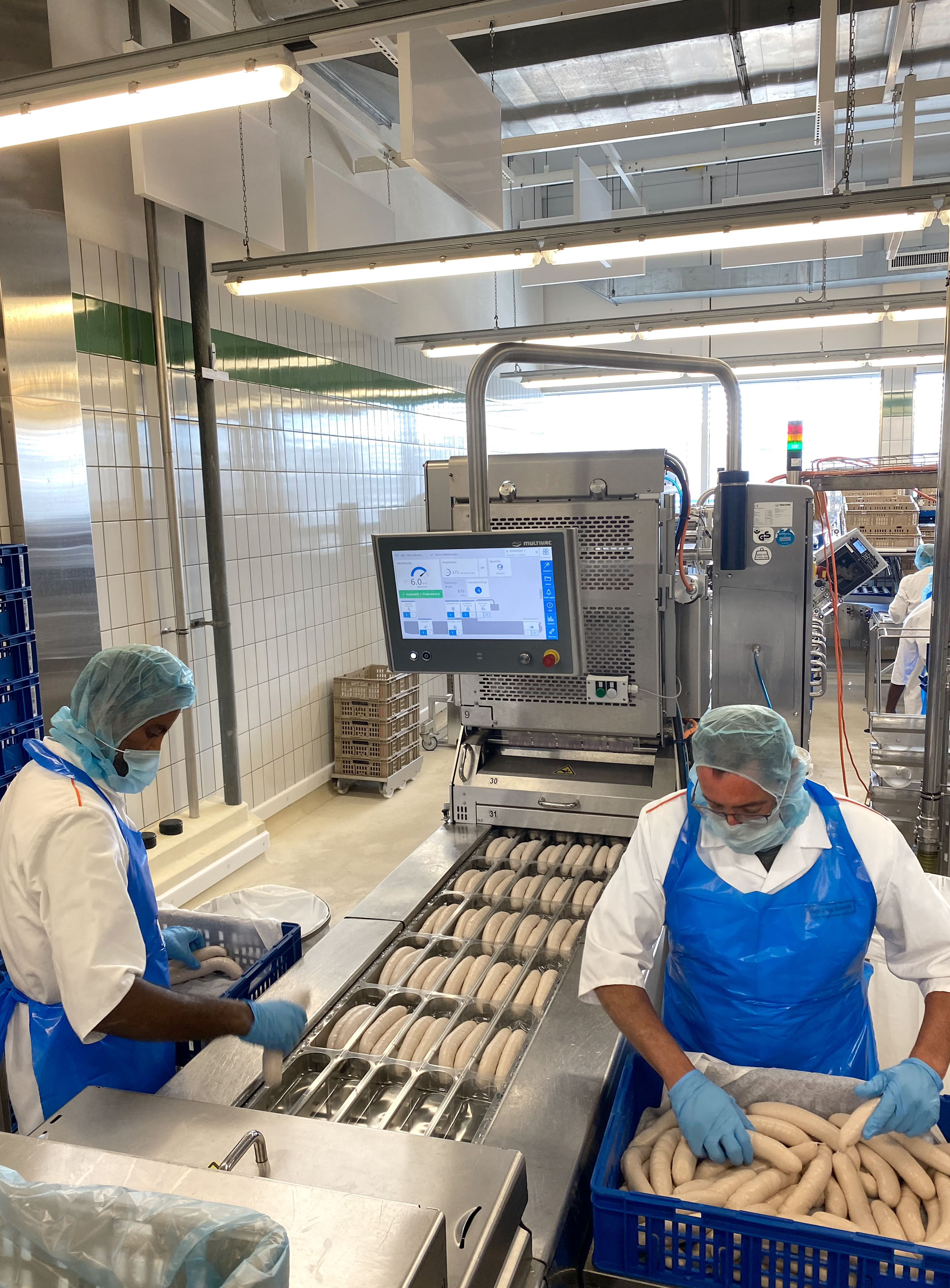 MULTIVAC Sausage Packaging Machine in Factory