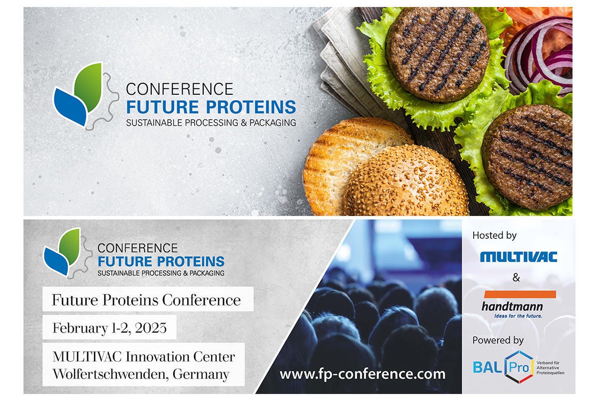MULTIVAC Future Proteins Conference Banner