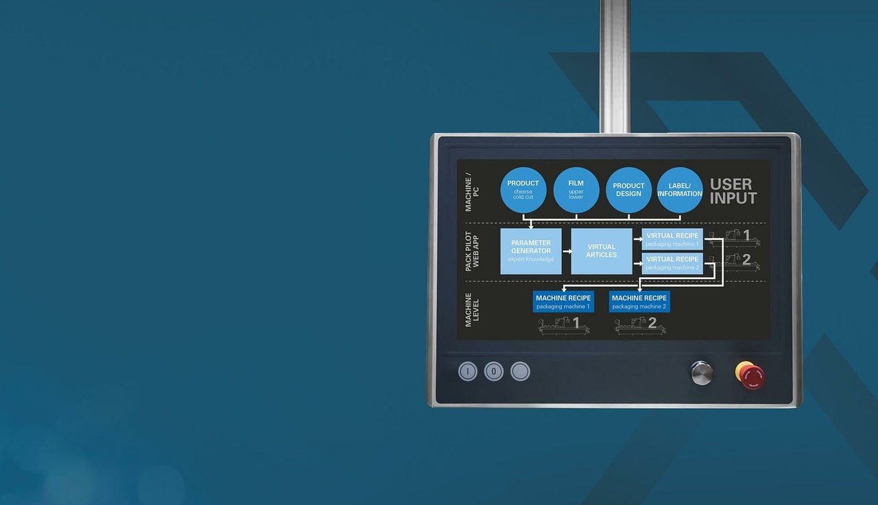 MULTIVAC Machine Control Panel Display