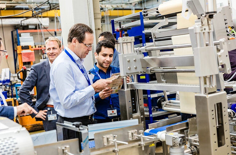 MULTIVAC Packaging Machine in Factory Setting