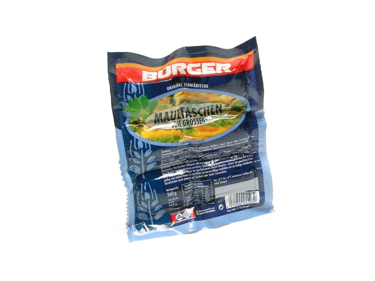 MULTIVAC Packaging Burger Maultaschen Product Display