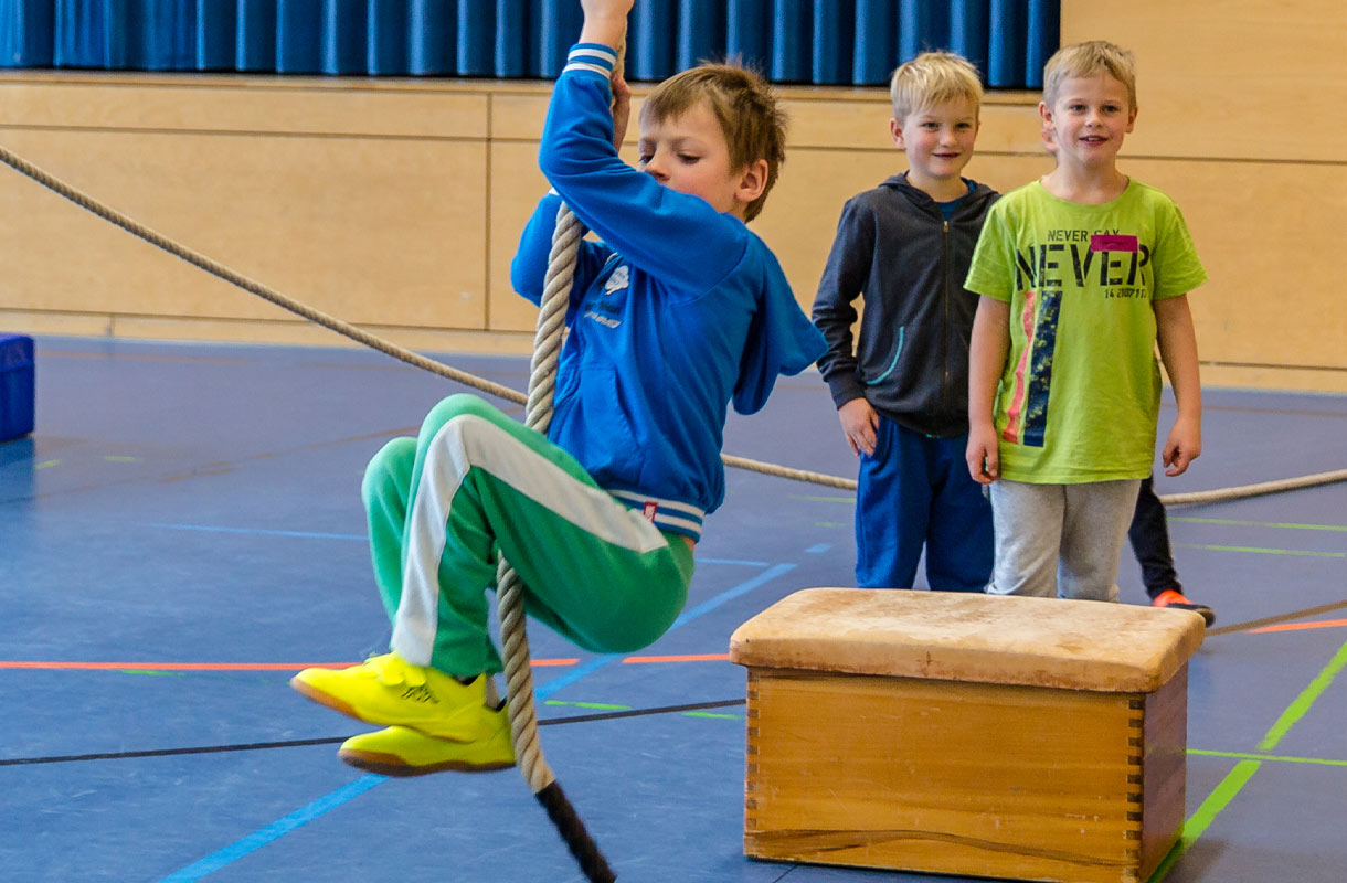 Children Playing in Gymnasium Activity